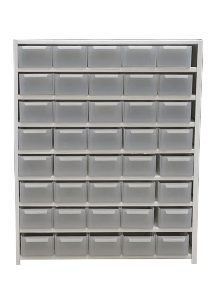 pastillero 40 cajas de metal - pms muebles - genicrea